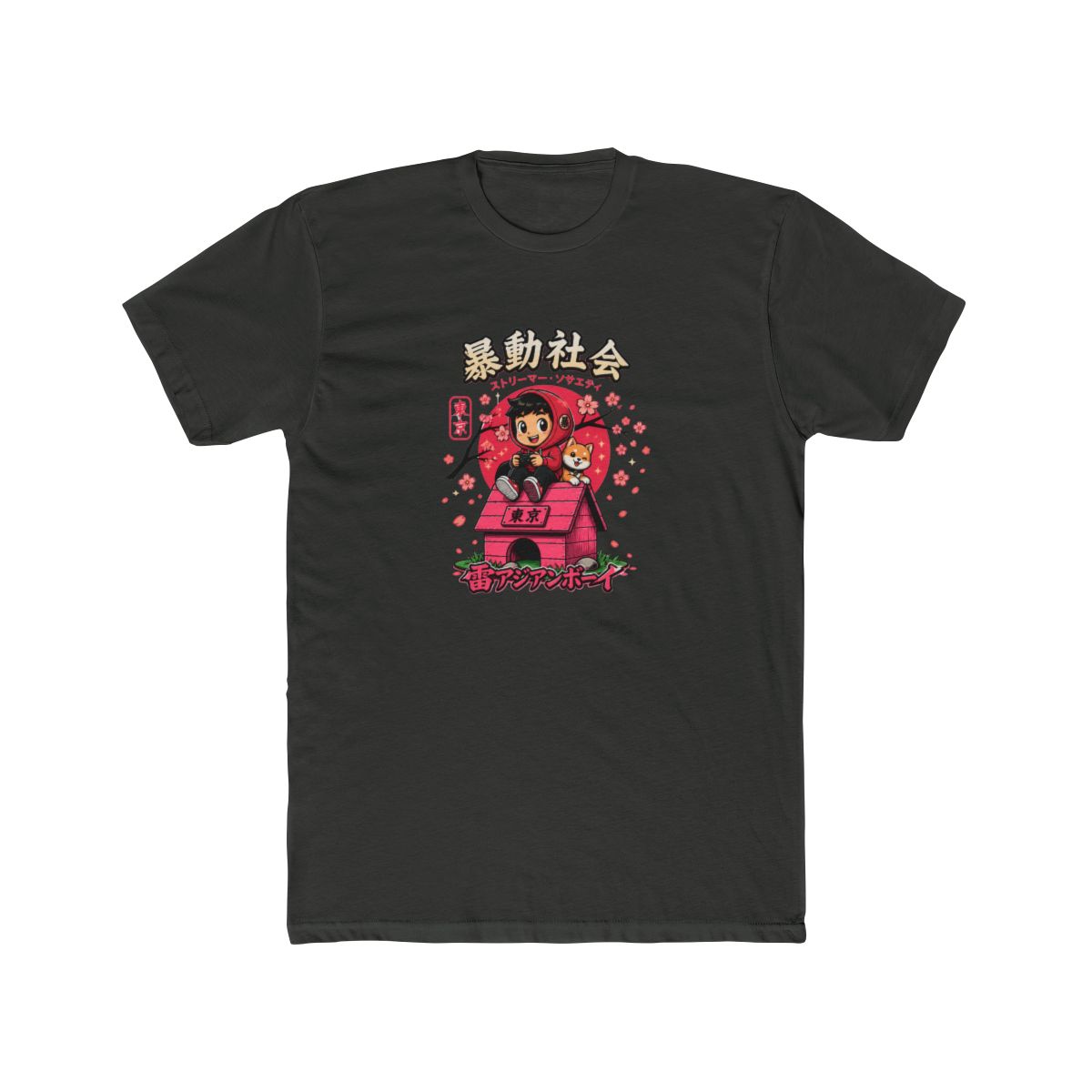 Rayasianboy Streamer University Black Tee - TikTok Shop - Rayasianboy official T-Shirts merch